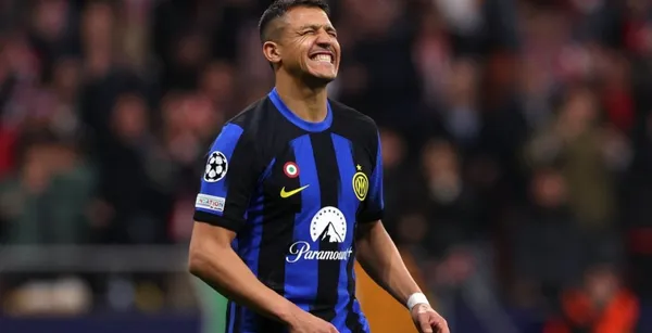 Alexis Sánchez con la camiseta del Inter