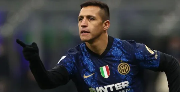 Alexis Sánchez en el Inter de Milán.