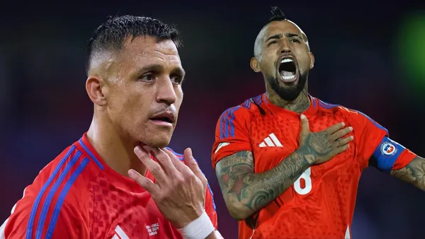 Alexis Sánchez y Arturo Vidal (Foto tomada de: La Tercera/Marca)