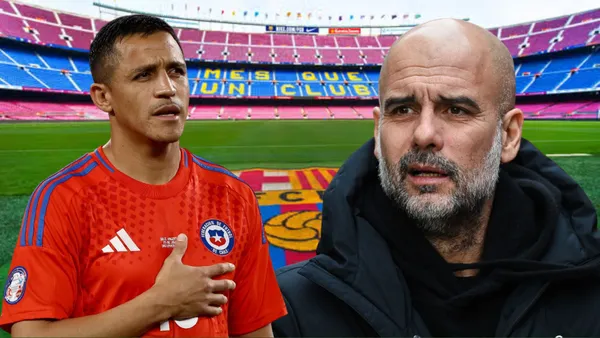 Alexis Sánchez y Pep Guardiola (Foto tomada de: Civitatis/BBC/CNN)
