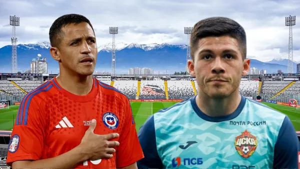 Alexis Sánchez y Víctor Felipe Méndez (Foto tomada de: Colo Colo/Wikipedia/BBC)