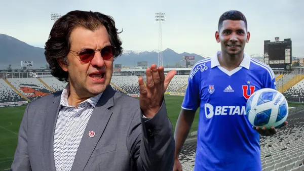 Aníbal Mosa y Cristian Palacios (Foto tomada de: Wikipedia/U de Chile/Camerin)