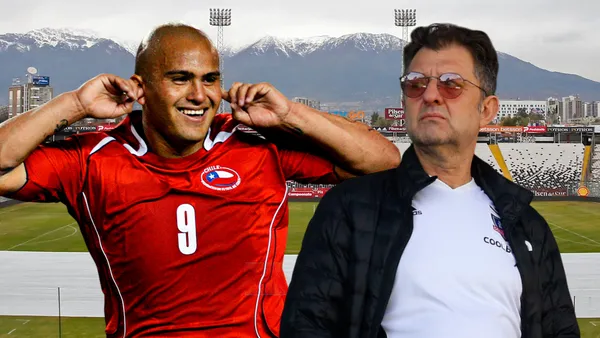 Aníbal Mosa y Humberto Suazo (Foto tomada de: Contragolpe/La Roja/La Cuarta)