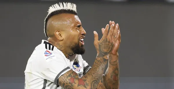 Arturo Vidal en Colo Colo.