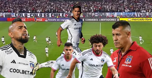 Arturo Vidal, Guillermo Paiva y Jorge Almirón.