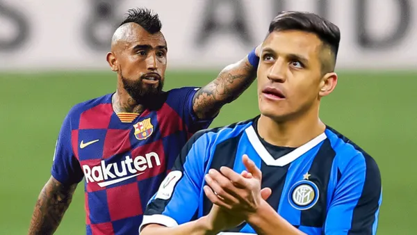 Arturo Vidal y Alexis Sánchez (Foto tomada de: Transfermarkt/OK)