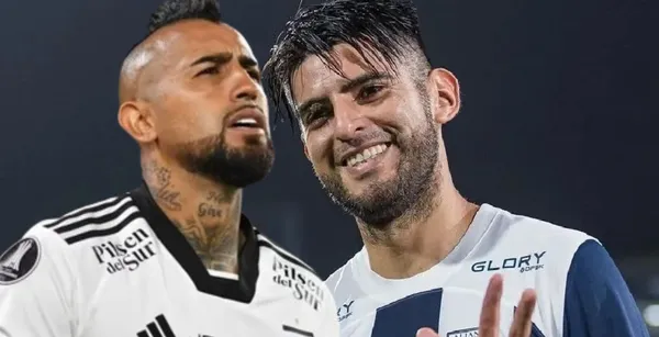 Arturo Vidal y Carlos Zambrano