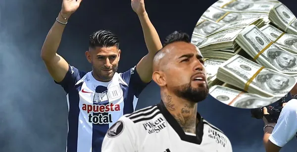 Arturo Vidal y Carlos Zambrano.