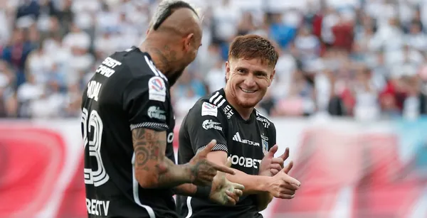 Árturo Vidal y Leonardo Gil.