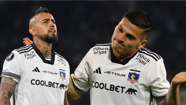 Arturo Vidal y Lucas Cepeda (Foto tomada de: La Tercera/Colo-Colo)