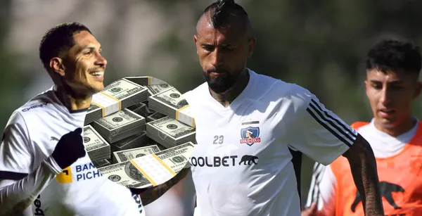 Arturo Vidal y Paolo Guerrero siguen recibiendo sueldos millonarios.