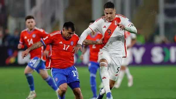Arturo Vidal y Paolo Guerrero son los grandes regresos en Chile y Perú, respectivamente. Foto: Conmebol