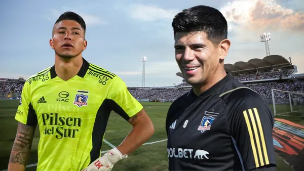 Brayan Cortés y Esteban Pavez (Foto tomada de: Colo-Colo/Periscopio)