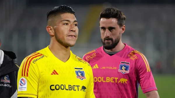 Brayan Cortés y Fernando de Paul (Foto tomada de: Sabes/Colo-Colo)