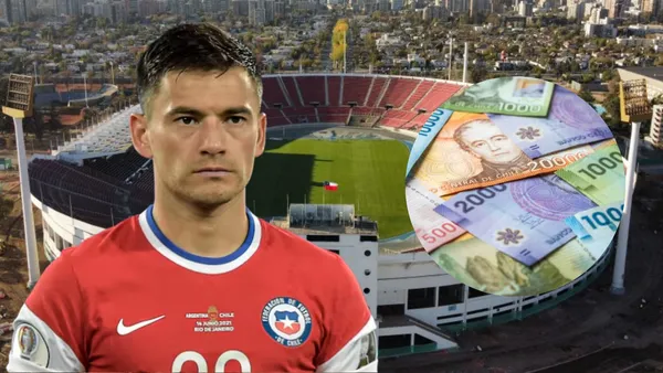 Charles Aránguiz (Foto tomada de: La Cuarta/ADN/La Nación)