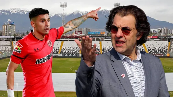 Claudio Baeza y Aníbal Mosa (Foto tomada de: Contragolpe/Toluca/Camerin)