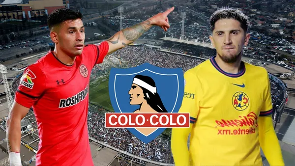 Claudio Baeza y Diego Valdés (Foto tomada de: La Nación/Toluca/90 Min/Wikipedia)