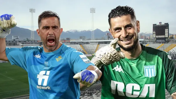 Claudio Bravo y Gabriel Arias (Foto tomada de: Wikipedia/Concepción)