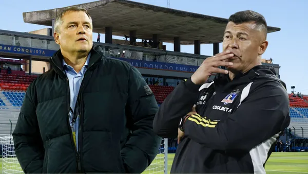 Diego Aguirre y Jorge Almirón (Foto tomada de: AUF/Peñarol/Top)