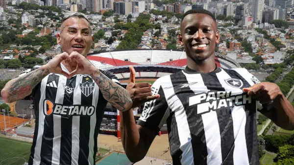 Eduardo Vargas y Luiz Enrique (Foto tomada de: Wikipedia/La Cuarta/AS)