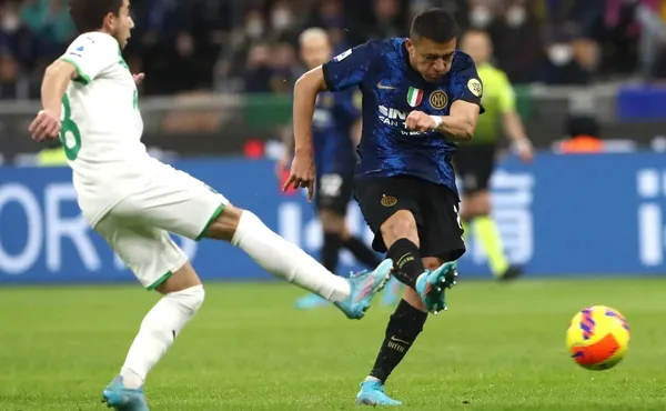 El chileno ingresó en el minuto 68' reemplazando al francés Marcus Thuram.