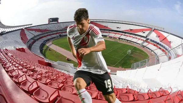 El chileno ya hizo su estreno con la camiseta millonaria ante la U de Chile.