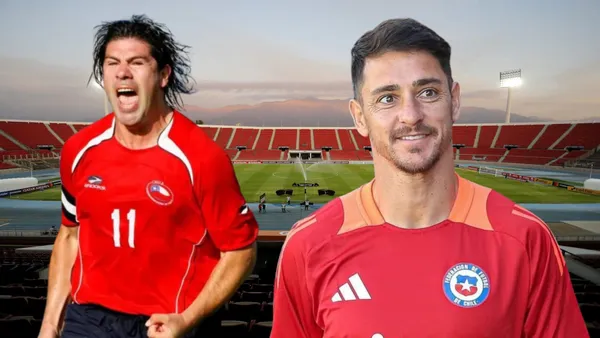 El delantero de Universidad de Católica sumó minutos en la caída ante Paraguay.