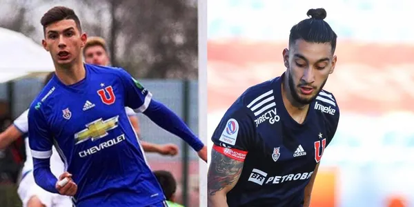 El delantero de Universidad de Chile estuvo junto a Franco Lobos, entre otros.