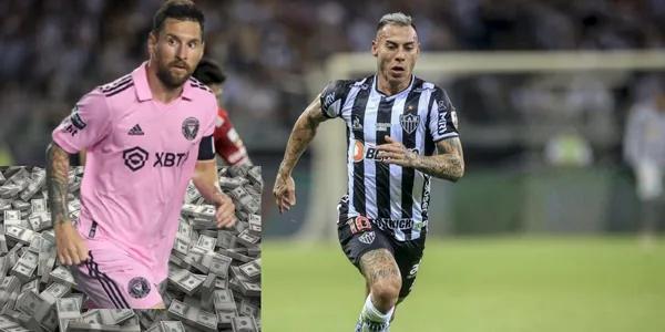 El delantero del Atlético Mineiro estaría dispuesto a resignar dinero.