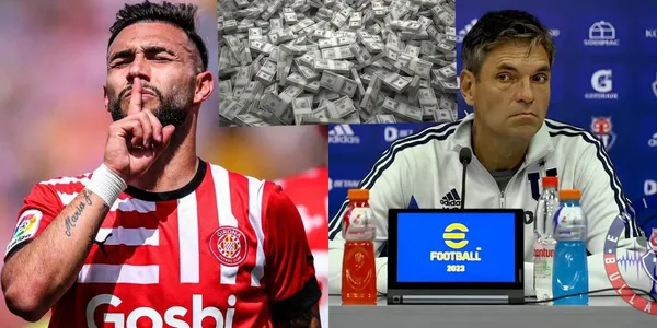 El delantero podría firmar un jugoso contrato donde también ganaría U de Chile.