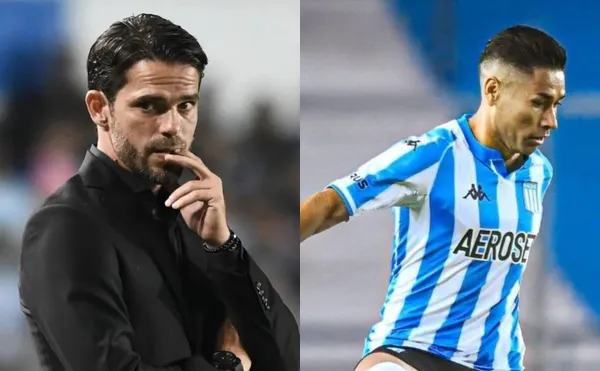 El entrenador de Racing comentó la posibilidad de que el Torta llegue a los albos, con una declaración muy llamativa.