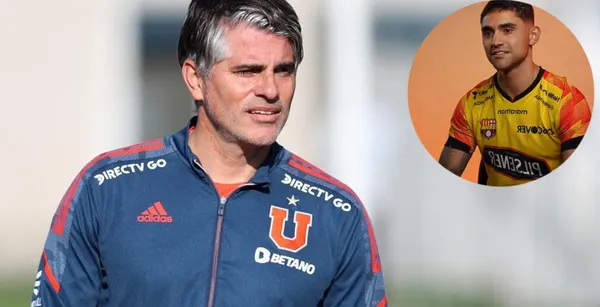 El entrenador uruguayo no ha hecho debutar al chileno.