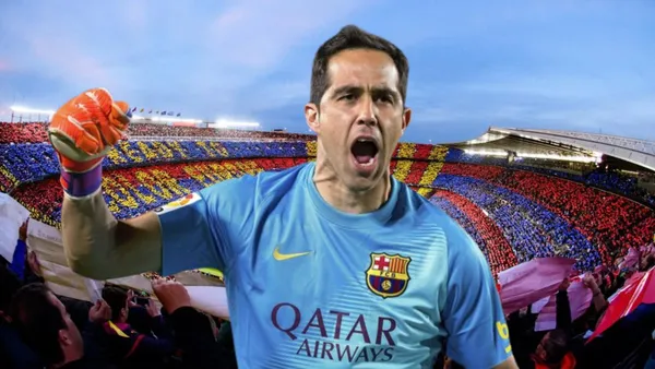 El ex capitán de La Roja arribó a Barcelona tras la Copa del Mundo 2014.