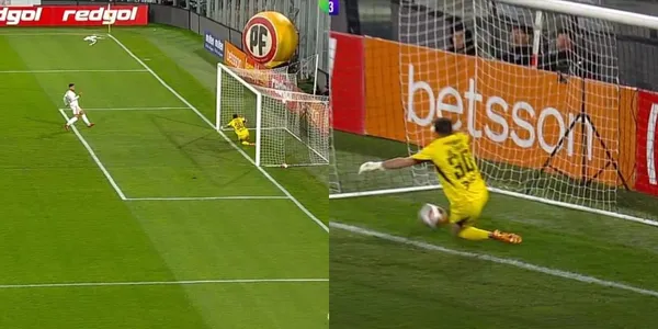 El partido entre Colo Colo y Unión La Calera comenzó con un increíble error.