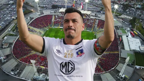 Esteban Paredes (Foto tomada de: Sentimiento/Colo Colo)