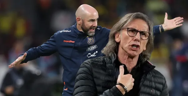 Féliz Sánchez Bas y Ricardo Gareca