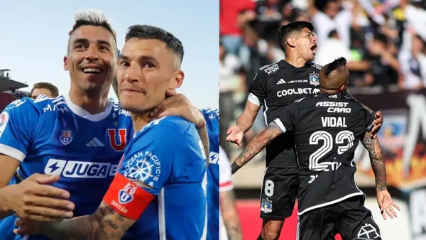 Foto: redes Colo Colo y U de Chile