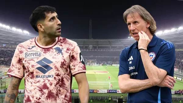 Guillermo Maripán y Ricardo Gareca (Foto tomada de: Wikipedia/Transfermarkt/CNN)