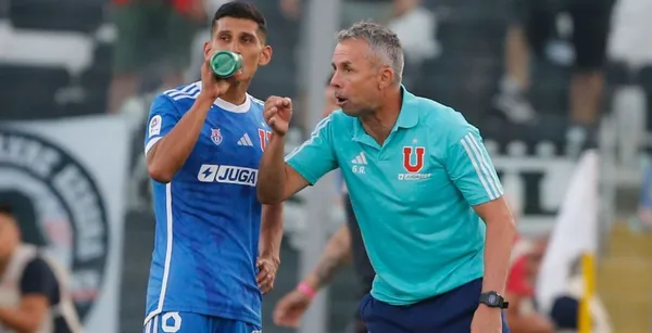 Gustavo Álvarez con Israel Poblete.