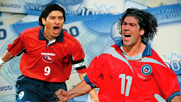 Iván Zamorano y Marcelo Salas (Foto tomada de: La Nación/La Roja)