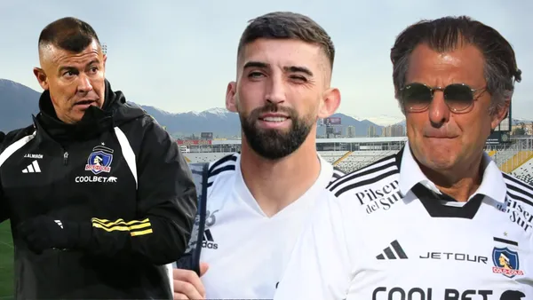 Jorge Almirón, Emiliano Amor y Aníbal Mosa (Foto tomada de: Colo Colo/Sentimiento)