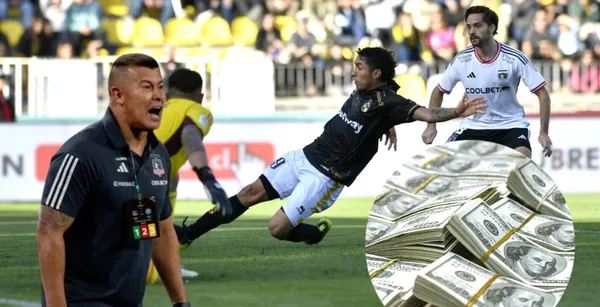 Jorge Almirón en Colo Colo.