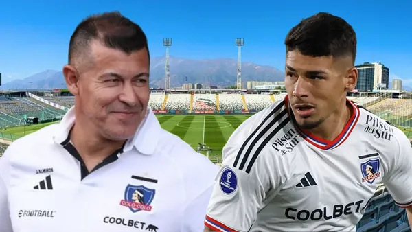 Jorge Almirón y Alan Saldivia (Foto tomada de: RedGol/Momento/Central)