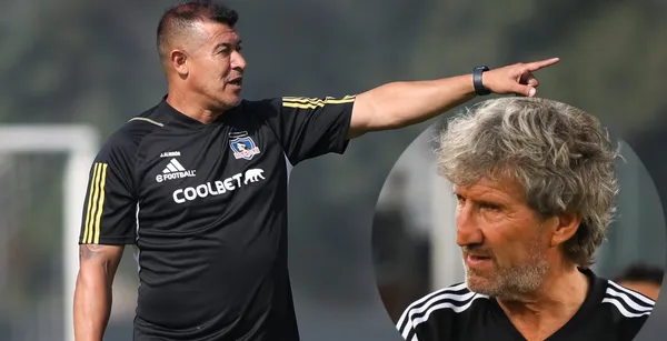 Jorge Almirón y Daniel Morón.