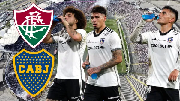 Jugadores Colo Colo (Foto tomada de: Colo Colo/La Cuarta/Wikipedia)