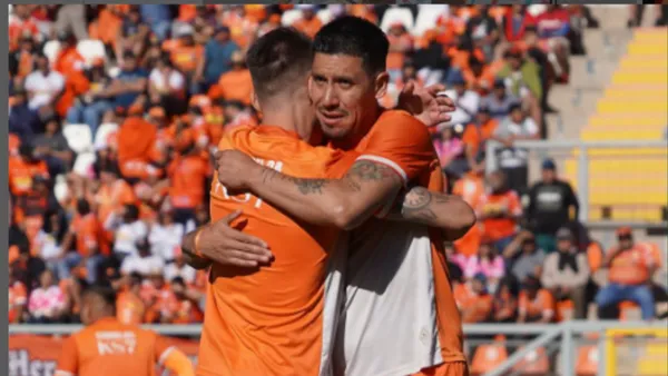 Jugadores de Cobreloa. Foto: redes de Cobreloa.