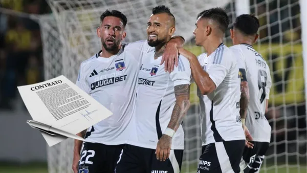 Jugadores de Colo-Colo (Foto tomada de: Central/T4 Franquicias)