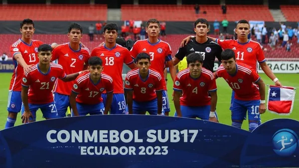 La selección chilena Sub-17 quedó eliminada en el Sudamericano.