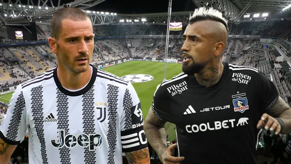 Leonardo Bonucci y Arturo Vidal (Foto tomada de: Wikipedia/Pauta/Transfermarkt)