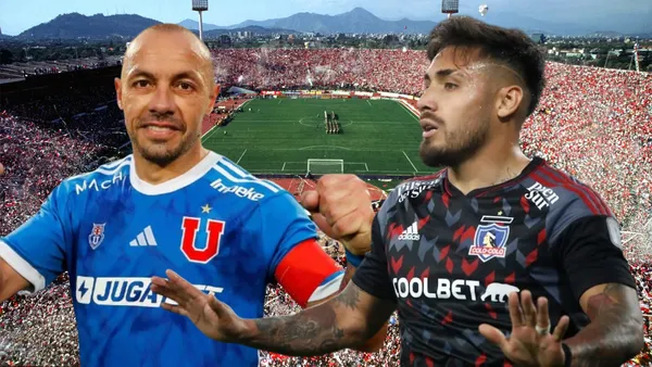 Marcelo Díaz y Marcos Bolados (Foto tomada de: Wikipedia/Colo Colo/Central)